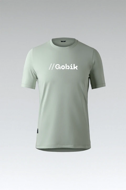 GOBIK T-Shirt Manche Courte Rest Iceberg Green